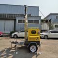 Portable trailer mobile light towers